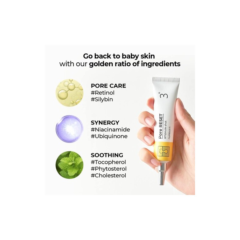 Numbuzin [Numbuzin]No.3 Pore Reset Ampoule Shot 25ml