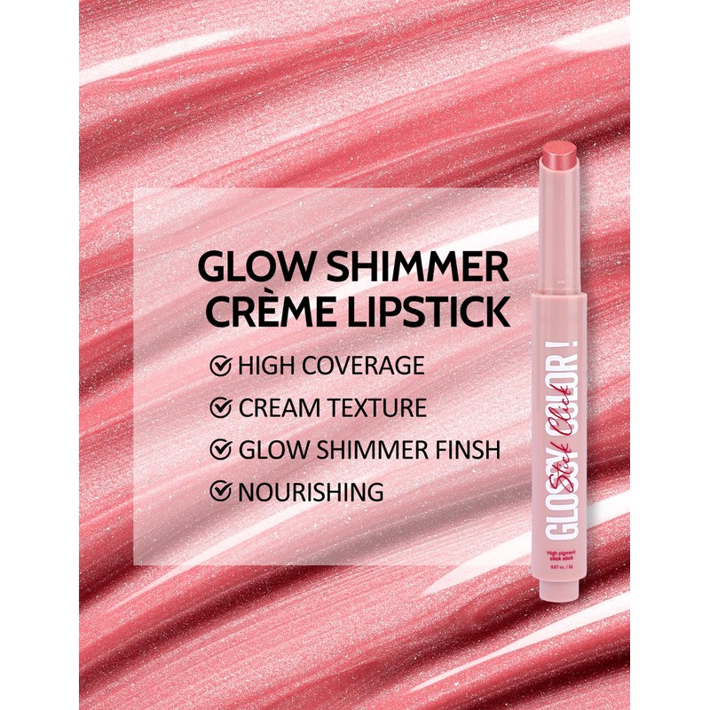 Erinde Glitter Lipstick & Lip Balm 2 in 1, 24