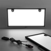 HIUGO Shaped LED License Plate LED Light License Plate Front