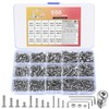 Pack of 550 M3 M4 M5 Screws Set, Allen Screws
