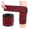 1 Par Vendas Para Rodilla Knee Wraps Elastica Rodilleras Gym