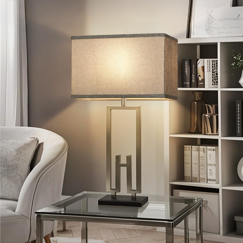 Rectangular Lamp Shades Set of 2, 16"L x 8"W x