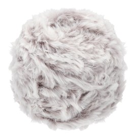 PATIKIL 70 Yards Fur Yarn, 100 Grams Soft Plush Fluffy Chunky Polyester Faux Fur Eyelash Yarn for Crocheting Hand Knitting Blanket Hats Crochet Crafting, Brown