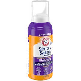 ARM & Hammer Simply Saline Nighttime Nasal Mist 4.6oz (Pack of 6)