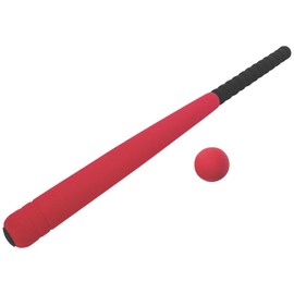 Champion Sports Foam Covered Softball Bat And Ball Combo - Safer Play - Lighter Feel - Thick Foam Barrel and Grip - For All Ages - Indoor /Outdoor - 29" Length