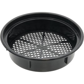 13" Gold Prospecting Panning Gold Pan Classifier Tray, 5/16" Holes (1, Black)