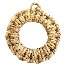 Usui Agricultural and Livestock (Manufactured in-house), Niigata Straw Trivet, Diameter 7.1 inches (180 mm), Straw Trivet, Straw Rope Trivet, Scandinavian Style, Interior Goods, Kitchen Miscellaneous
