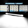 AUXTINGS 34 inch 468W LED Light Bar Triple Row Spot