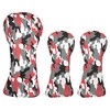 Premium PU Leather Driver/Wood FW Headcover ★3 Piece Set★ 1+3+5