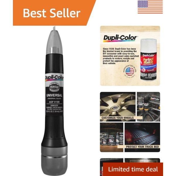 Unbranded Versatile 0.25 oz Automotive Touch-Up Paint – Gloss Finish
