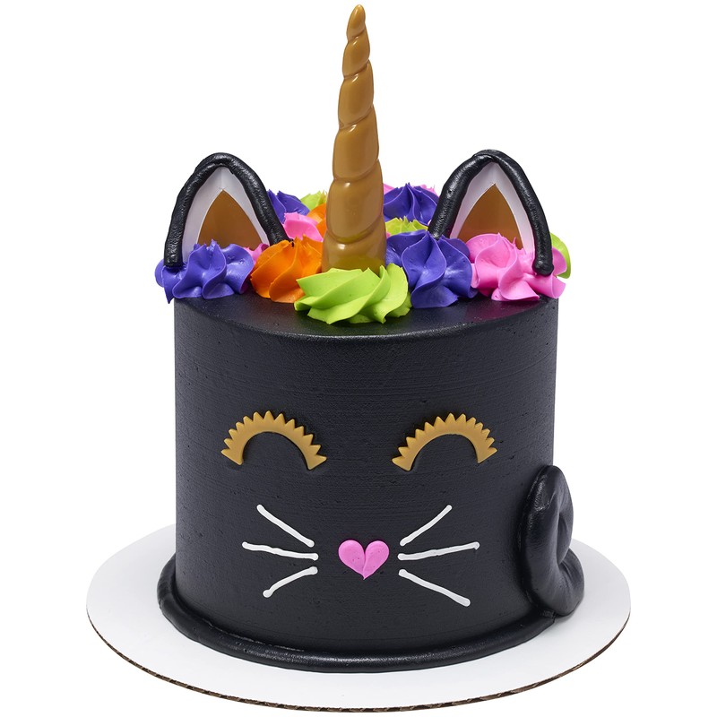 DecoPac 22646 Unicorn Creations DecoSet Plastic Gold