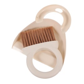 minkissy 1 Set Office Desktop Cleaning Kit Cleaning Dust Pan Multi-Function Mini Dustpan Small Broom Dustpan Kit Mini Dust Pan Broom for Table Pet Cleaning Brush Portable Mini Broom