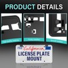Quick Install Front License Plate Holder Compatible with Ford F150