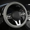 15 Inch Car Steering Wheel Cover, Microfiber Ice Silk Anti-Slip