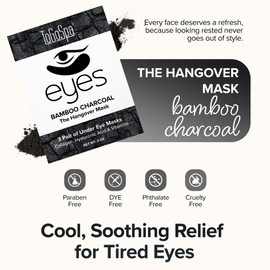 Bamboo Charcoal Premium Anti Aging Clean Collagen Gel Pads - Puffiness Dark Circles and Wrinkles Under Eye Rejuvenation