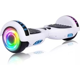 SISIGAD Hoverboard for Kids Ages 6-12, with Built-in Bluetooth Speaker and 6.5"