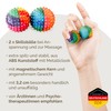 2 x DBT Skills Hedgehog Ball, Magnetic High Stress Acupressure