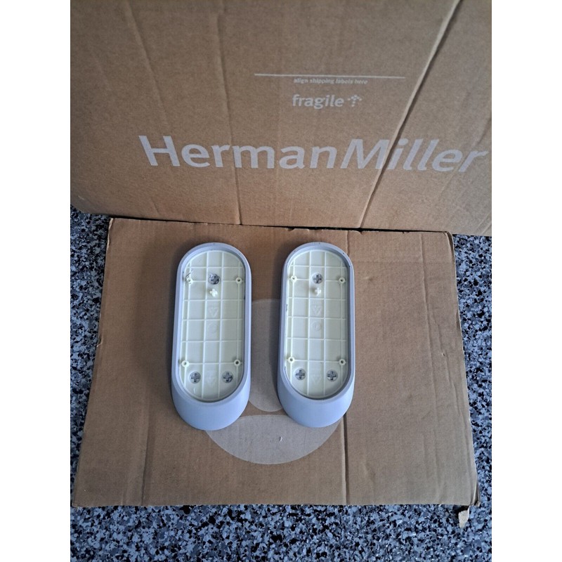 Herman Miller Brand New Sayl Vinyl Arm Pads, Mineral In