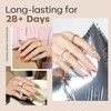 Modelones Nail Tips, 216 Pieces, Full Cover Nail Tips Set,