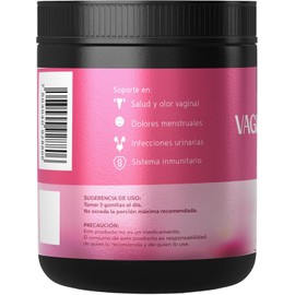 Sauvia Vaginal Probiotic Soft Gummies, Gomitas Suaves con Probióticos para la Salud Femenina Sabor Frutos Rojos, 90 Gomitas de 3g, Vegan & Sugar Free