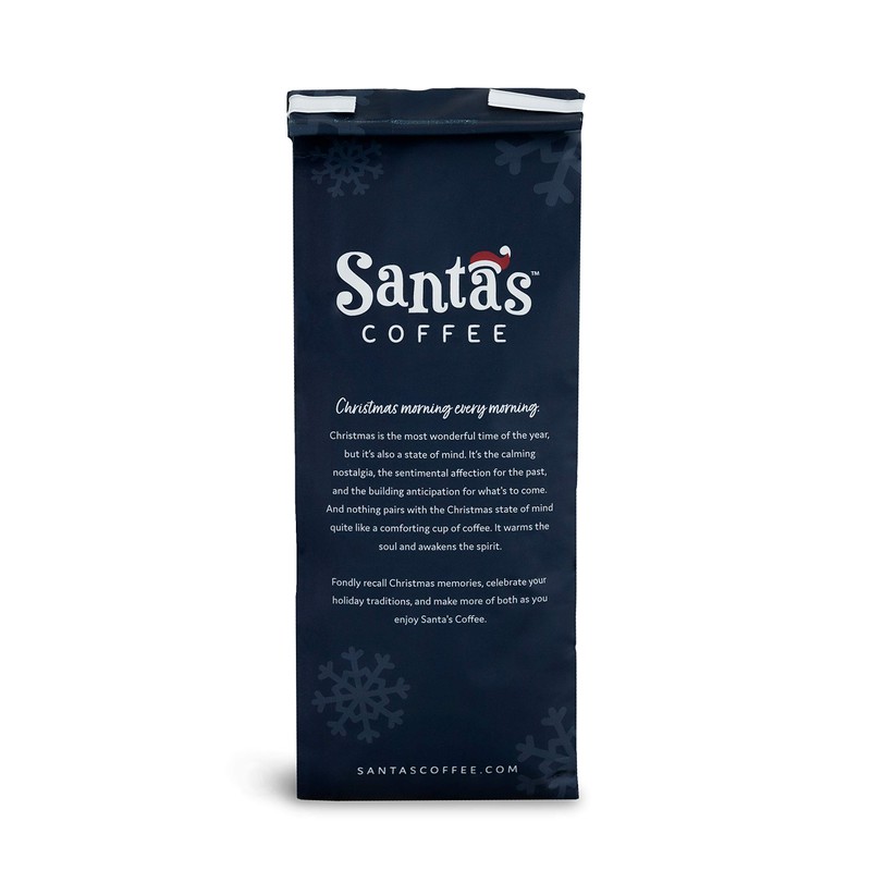 Santa's Coffee: North Pole Roast, Medium Roast, Whole Bean Coffee