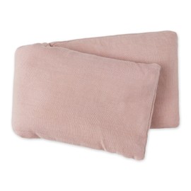 Bucky Linen Hot & Cold Body Wrap, Natural Buckwheat Filling, Pink, 16x5-inch