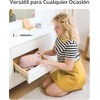 Bolsa de Maquillaje de Viaje, Algodón Acolchado, Neceser Grande para
