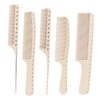 10Pcs Professional Hairdressing Comb Barber Hair Styling Cutting Comb with