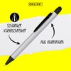 Online Ballpoint Pen Aluminium Stylus Silver, Retractable Ballpoint Pen Made