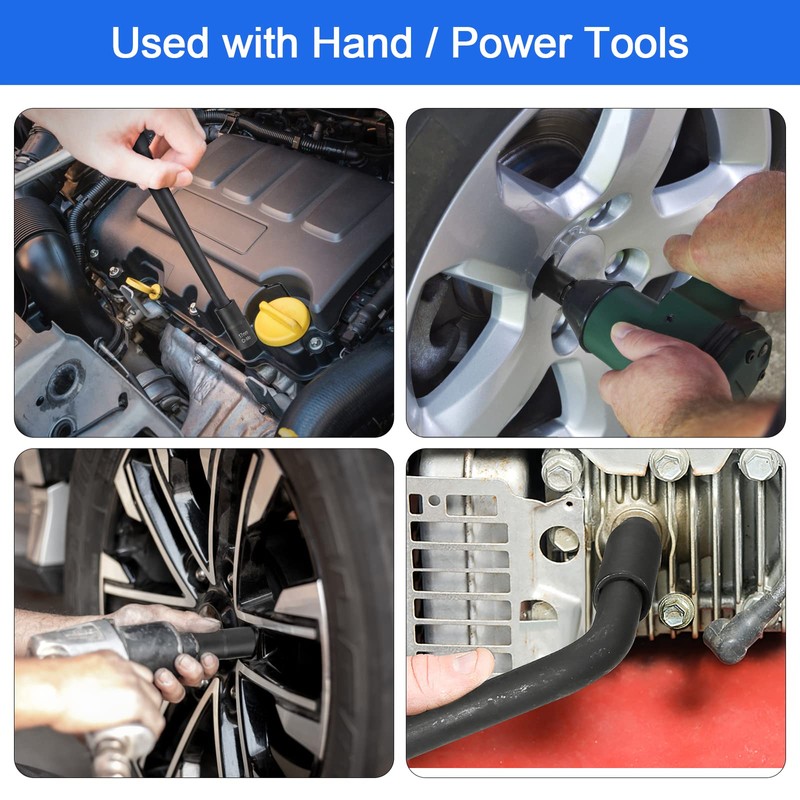 Locking Wheel Nut Removal Tool, 1/2” Locking Wheel Nut Impact