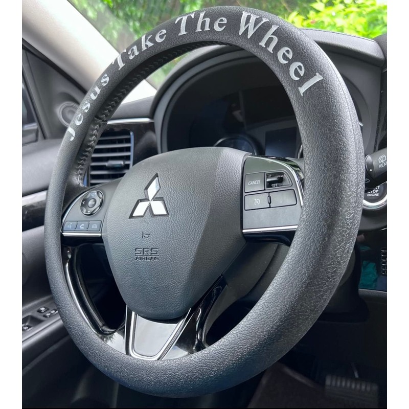 Jesus Take The Wheel Silicone Steering Wheel Cover. Fits 13-15