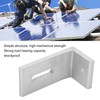 10PCS L Foot Solar Mount Aluminum Alloy Photovoltaic Panel Mounting