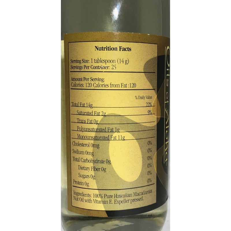 OILS OF ALOHA Oils Of Aloha Macdamia Nut Oil, 12.7