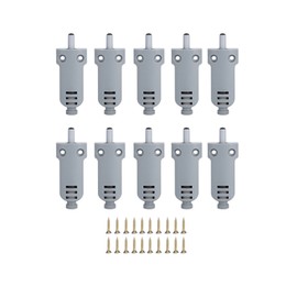 10Pcs Cabinet Door Buffer Heavy‑Duty Adjustable Damping Bumper Reinforced Silencer Mute