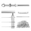 Muzata 50 Pack 1/8" Cable Railing Hardware Kit Hand Swage
