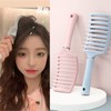 Withgift Hair Root Volume Up Brush Comb Pink 2ea