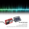 Radio FM AM SW Portable Radio Support Solar Battery Charging