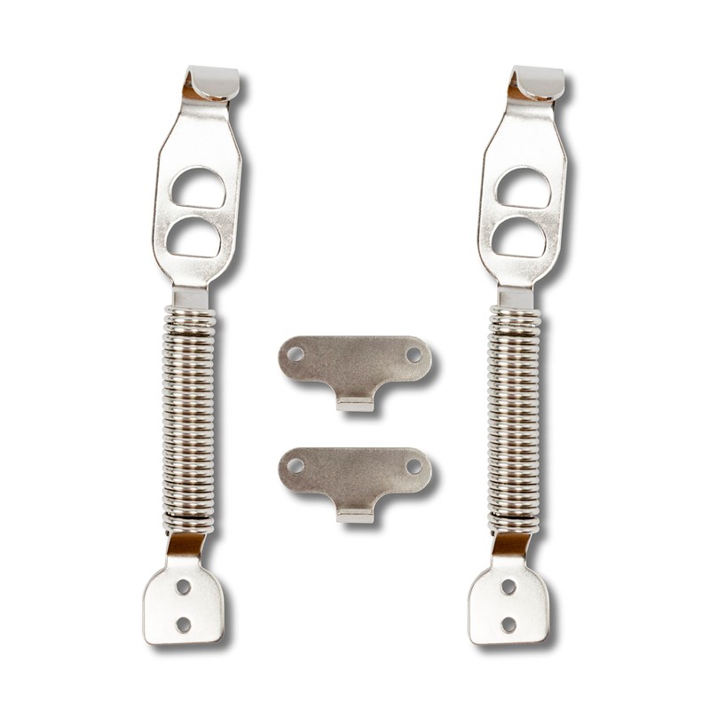 OCC MOTORSPORT SILVER KIT CLOSURE OF BOOT/BONNET WITH SPRING