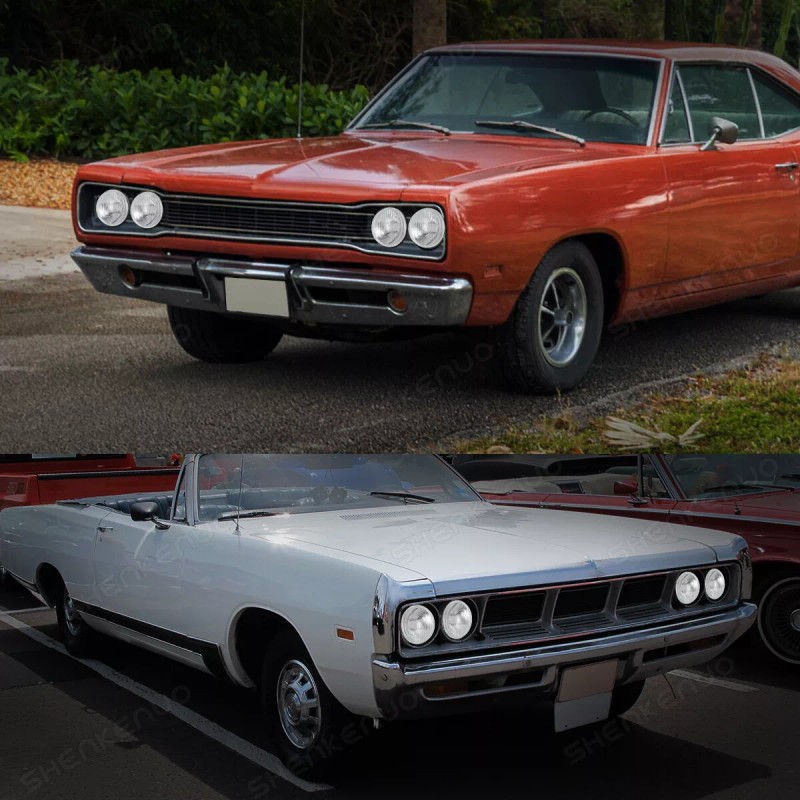 SHENKENUO For 2001-2002 Ducati Monster S4 5.75" inch Round Headlight