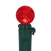 Northlight LED G12 Berry Christmas Lights - 16' Green Wire
