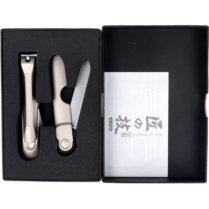 Takumi no Ki Grooming Kit, Nail File and Nail Clipper,