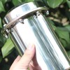 Jasni Time Capsule Stainless Steel Waterproof Container(7.6 Inch)