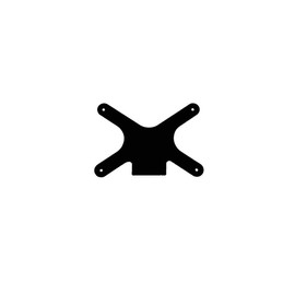 STO N SHO Front License Plate Bracket Compatible with 2017-2019 Maserati Levante/Levante S with Nerissimo Package (SNS191)