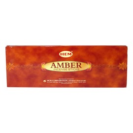 HEN Hem Amber Incense Sticks 6Pk