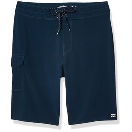 Billabong Men's Classic 4-Way Stretch Boardshort, 20 Inch Outseam, Navy, 44