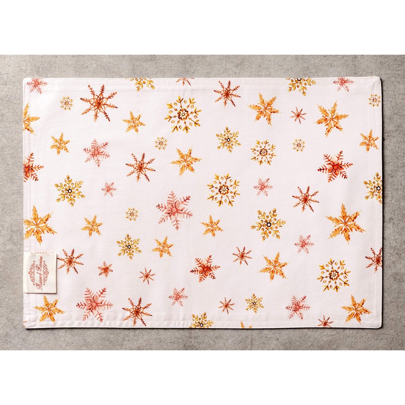 Maison d'Hermine 100% Cotton Set of 4 Placemats for Dining