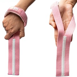 Weightlifting House Correas de muñeca para levantamiento de pesas olímpico, arrebatar, tirones y peso muerto Acolchado de neopreno para mayor comodidad