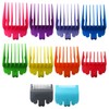 WELURE 10Pcs Hair Clipper Guards Cutting Combs for Limural K11S/NovahH