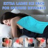 Large Nylon Gel Ice Pack - Reusable Soft Cold Therapy