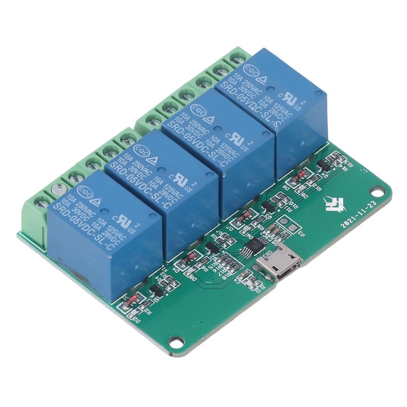 4 Channel Relay Module 5V for HID Drive Free USB
